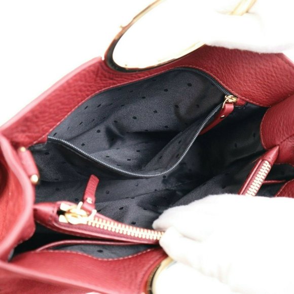 Suede Fringe Sam Bag in SIENA RED - Picture 11 of 11